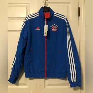Adidas Bayern Munich reversible track jacket S